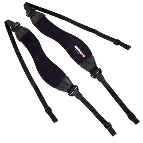 Hohner ACC3 Padded Neoprene Accordion Shoulder Straps - Black