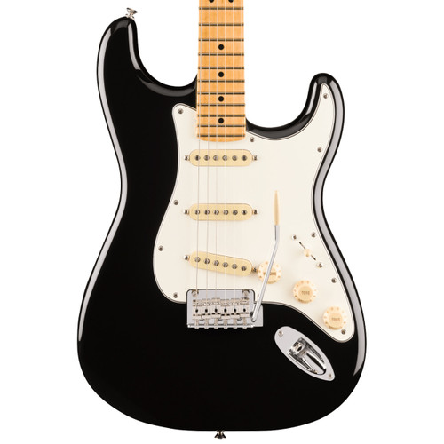 Fender Player II Stratocaster Electric Guitar - Black with Maple Fingerboard