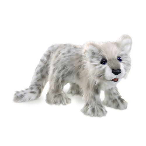 Folkmanis Puppets #3137 - Snow Leopard Cub Hand Puppet