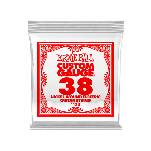 Ernie Ball Nickel Wound Guitar String Single - .038