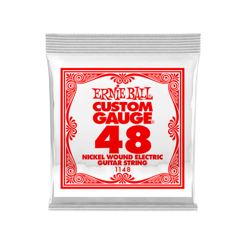 Ernie Ball Nickel Wound Guitar String Single - .048