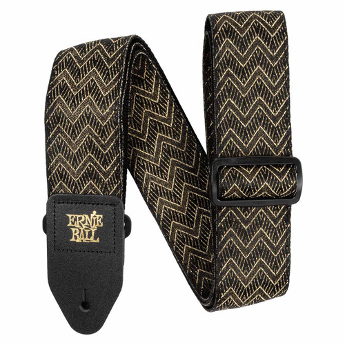 Ernie Ball P05626 Classic Jacquard Guitar Strap - Golden Waves