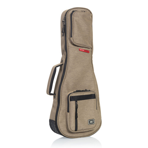 Gator Transit Series Bag For Concert Ukulele - Grey - Ted Brown