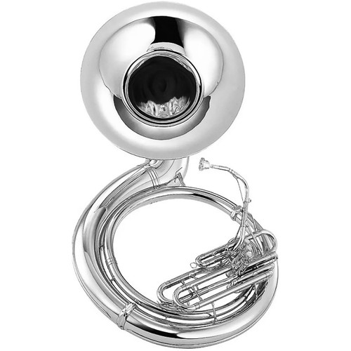 Yamaha YSH-411S Marching Series Sousaphone - Silver Plated