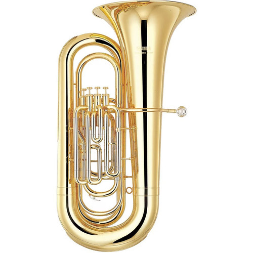 Yamaha YBB-321S Intermediate 4-Valve Tuba with Case - Silver
