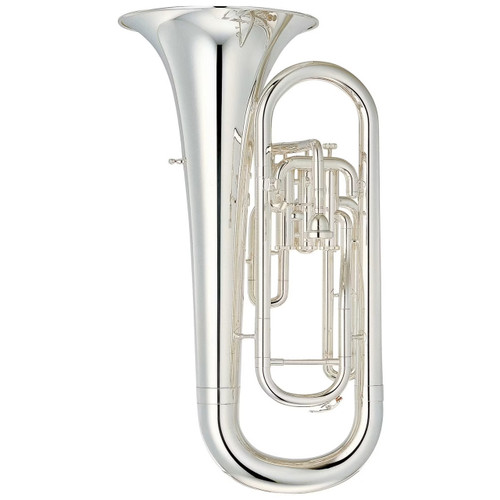 Yamaha YEP-201MS Convertible Marching Euphonium - Silver Plated