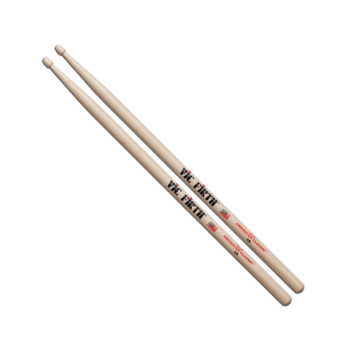 Vic Firth American Classic 5A Wood Tip Hickory Drumsticks