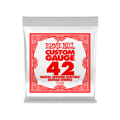 Ernie Ball Nickel Wound Guitar String Single - .042