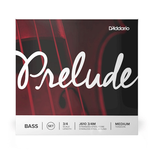 D'Addario Prelude 1/4 Double Bass Strings - Medium - Ted Brown