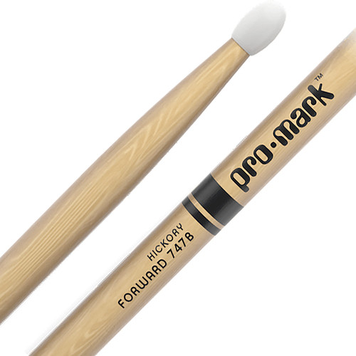 ProMark Forward 747 5B Nylon Tip Hickory Drumsticks ProMark Forward 747 5B Nylon Tip Hickory Drumsticks