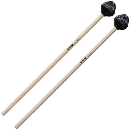 Vic Firth M186 Corpsmaster Multi-Application Series Cord Vibe Mallets - Medium Weighted Rubber Core