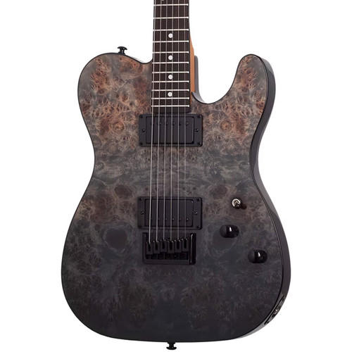 Schecter PT Standard Electric Guitar - Purple Burst Burl - Ted