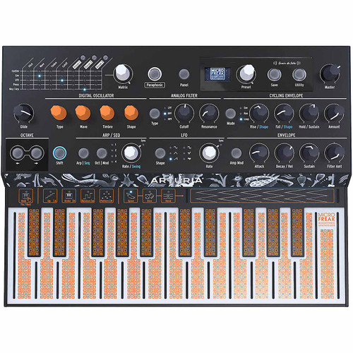 Arturia MicroFreak 25-Key Experimental Hybrid Analog/Digital Synthesizer