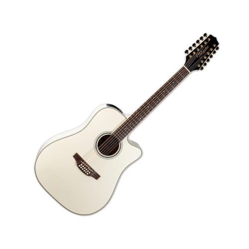 Takamine EF381SC Black 12-String Dreadnought Acoustic-Electric