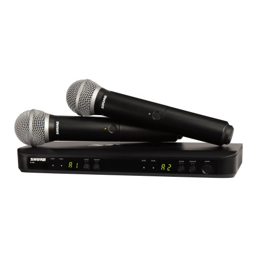 Shure BLX24/PG58 Wireless Handheld Microphone System - Ted Brown
