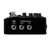 Side view of a Line 6 HX Stomp showing three jacks labeled 'SEND' with 'STEREO' below, and two 'RETURN/AUX IN' jacks labeled 'L/MONO' and 'RIGHT'.