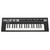 A Yamaha keyboard with 37 keys, control knobs, buttons for sound adjustments, and the Yamaha logo on the left side of the top panel
