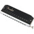 Fender Groove Pro Chromatic 12-hole harmonica in black with chrome accents, featuring numbered holes and slide button.