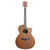 Natural finish acoustic guitar with cutaway design, six strings, and 'Tagima' branding on the headstock.