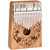 Sela Art Series 17-Key Hollow Body Kalimba - Free Spirit