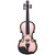 Glasser AEX 5-String Carbon Composite Acoustic-Electric 4/4 Violin Outfit with Case and Bow - Pink