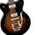 Gretsch G2655T Streamliner Center Block Jr. Double-Cut Electric Guitar - Brownstone Maple
