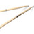 Two Pro-Mark drumsticks with white nylon tips lying diagonally against a white background.