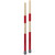 Two ProMark drumsticks with red grip sections against a white background.