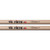 Two Vic Firth Corpsmaster MS3 drumsticks with branding close-up against a white background.