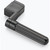 A black string winder with textured handle against a white background.