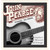A close-up of a John Pearse acoustic guitar string set #600L with "Phosphor Bronze Wound Light Gauge" text below it.
