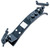 A Bon Musica violin shoulder rest with adjustable arms and rubber feet shown from above against a white background.