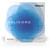 A close-up of D'Addario Helicore violin strings packaging with blue and white design elements.