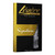 Legere Signature tenor saxophone reed box in black and gold packaging.