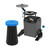 Nuvo ZIP-KIT Essential Kit - Portable Drum Set with Snare, Hi-Hat, Kick Pedal, Throne, and Bass Drum