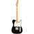 Fender Player II Telecaster Electric Guitar - Black with Maple Fingerboard