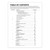 Table of contents page for Essential Elements for Strings Teacher Manual Book 1, listing student pages, topics, and teacher page references including tuning, bowing, and note-reading exercises.