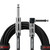 Durable Gator Backline Series instrument cable with straight and right-angle connectors. Provides clear sound, low noise, and reliable performance for guitars and other instruments.