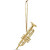 Trumpet Ornament - Gold