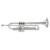 Jupiter JTR1110RS Intermediate Performance Series Bb Trumpet with Rose Brass Bell - Silver Plated