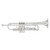 Yamaha Custom Series YTR-850IIGS Professional Bb Trumpet - Silver Plated