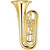 Yamaha YBB-105M Convertible 3/4 Size Marching Tuba with Case