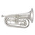 Jupiter JBR1101MS Quantum Mark II Marching Baritone - Silver Plated