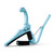 Kyser x Fender Quick-Change 6-String Electric Guitar Capo - Daphne Blue