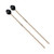 Vic Firth M187 Corpsmaster Multi-Application Series Cord Vibe Mallets - Medium-Hard Weighted Rubber Core