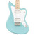Squier Mini Jazzmaster HH Electric Guitar - Daphne Blue with Maple Fingerboard