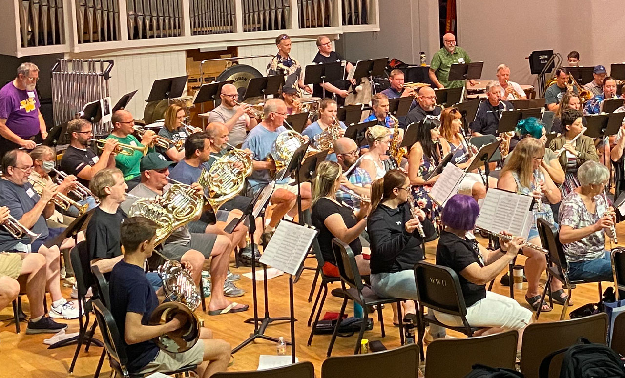 Birch Bay Band Workshop all women jazz band