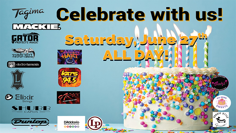 Come play music and help us celebrate 95 years of making music makers.