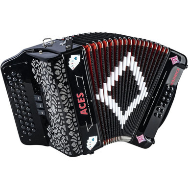 Hohner Hohnica Aces II Diatonic Button Accordion - Ted Brown Music