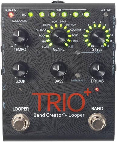 DigiTech Trio+ Band Creator and Looper Pedal - Ted Brown Music Company